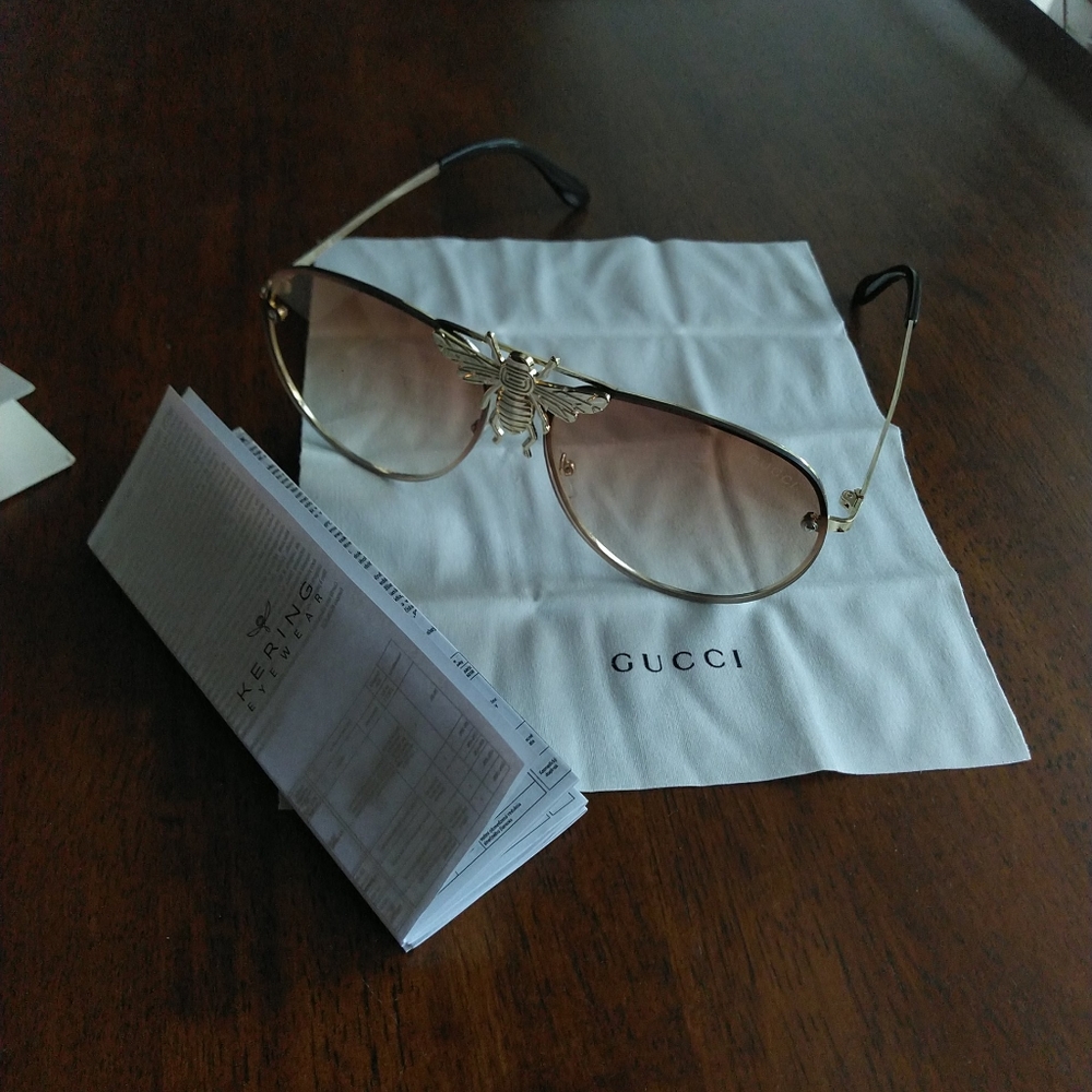 Gucci Bee Aviators
